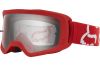 Gogle Fox Main II Race Red